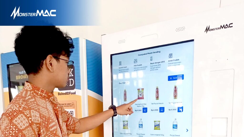 Cara Menggunakan vending Machine